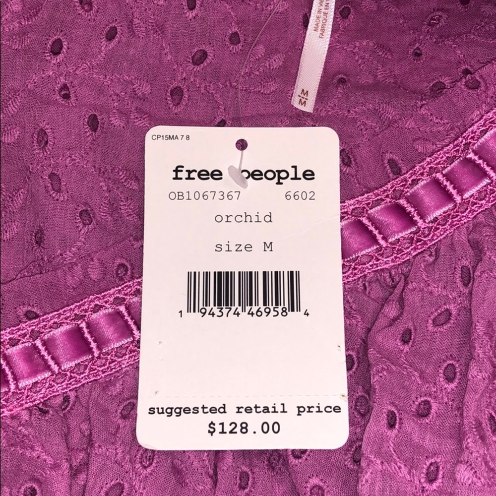 Free People Darcy Eyelet Top - Picture 12 of 14